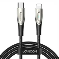 Kable USB - Joyroom Kabel do ładowania / transmisji danych Star-Light USB-C do Lightning, 30W, 2m, czarny - miniaturka - grafika 1