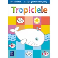 Edukacja przedszkolna - Tropiciele. Pięciolatek. Zeszyt grafomotoryczny - Wysyłka od 3,99 - miniaturka - grafika 1