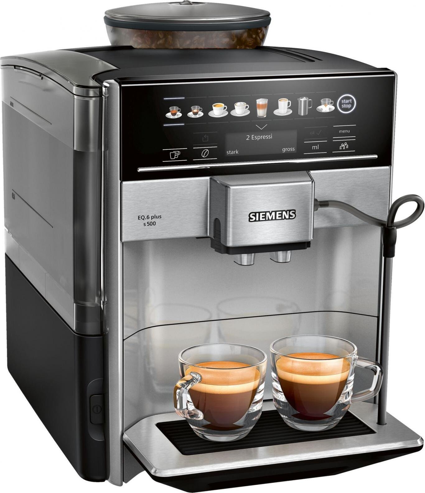 Siemens TE655503EN EQ.6 Plus s500 ze stali nierdzewnej