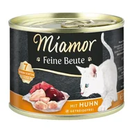 Mokra karma dla kotów - Miamor Feine Beute Kurczak 24x185 g - miniaturka - grafika 1