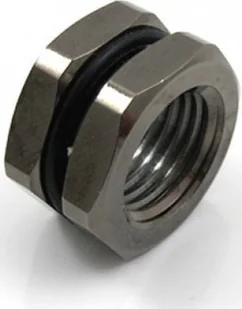 XSPC XSPC Gehäusedurchführung G1/4 Zoll - chrome schwarz - Chłodzenie wodne - miniaturka - grafika 1