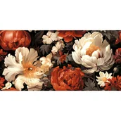 Płytki ceramiczne - Dekor Baroque Peonies Diamond Sparkle 60x120 - miniaturka - grafika 1