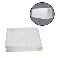 Szklarnie ogrodowe - Leziter Folia szklarniowa 200x300x450 cm bez ramy biała - miniaturka - grafika 1