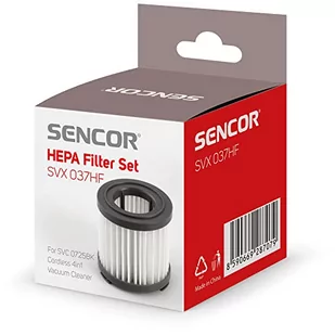 Sencor Zestaw filtrów HEPA do odkurzacza SVC 0725BK - Filtry do odkurzaczy - miniaturka - grafika 1