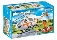 Klocki - PLAYMOBIL City Life helikopter ratunkowy kolorowy 70048 - miniaturka - grafika 1