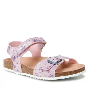 Geox Sandały J Adriel G. C J028MC 000QD C8005 D Pink - Sandały damskie - miniaturka - grafika 1