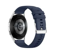 Akcesoria do zegarków - Beline do Watch 22mm Grid Texture Silicone uniwersalny Granatowy - miniaturka - grafika 1