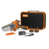 Nożyce do żywopłotu - DAEWOO Pilarka akumulatorowa DACS 416Li set - miniaturka - grafika 1