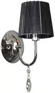 Lampy ścienne - Candellux Kinkiet LAMPA ścienna SORENTO 21-38036 abażurowa OPRAWA z kryształkami - miniaturka - grafika 1