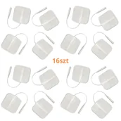 Masażery - Elektrody 5X5Cm Tens Do Elektrostymulatorów 16Szt - miniaturka - grafika 1