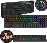 Klawiatury - SAVIO STYX Outemu Peach Silent, Hot Swap, RGB - miniaturka - grafika 1