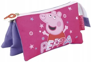 Piórnik saszetka potrójny świnka Peppa - Piórniki - miniaturka - grafika 1