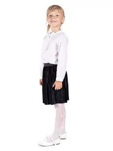 Rajstopy dziecięce lycra białe w kwiaty 40DEN 104-110 YOCLUB - Rajstopy Rajstopy dziecięce lycra białe w kwiaty 40DEN 104-110 YOCLUB - Rajstopy - miniaturka - grafika 1