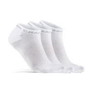 Skarpetki męskie - Skarpety do kostki CRAFT CORE DRY SHAFLESS SOCK 3-PACK 1910639-900000 – Biały - miniaturka - grafika 1