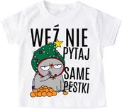 Koszulki dla dziewczynek - Koszulka z mandarynkami dla dziecka - miniaturka - grafika 1