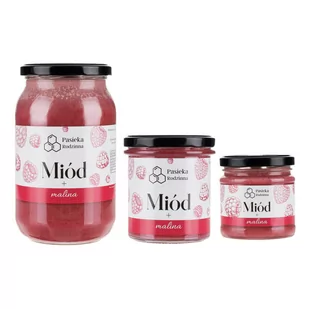 Miód z maliną 1150g - Miód - miniaturka - grafika 1