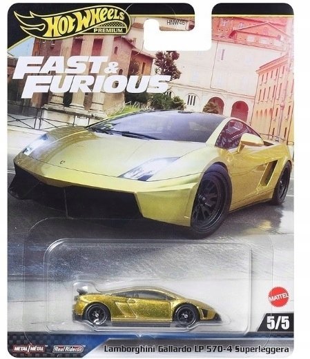 Jada Toys HOT WHEELS Premium Fast&Furious Lamborghini Gallardo LP 570-4