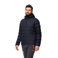 Kurtki męskie - Męska kurtka puchowa Jack Wolfskin ATHER DOWN HOODY M night blue - M - miniaturka - grafika 1