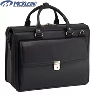 Torby na laptopy - McKlein Torba Gresham 15.6&quot Czarna 15975 - miniaturka - grafika 1