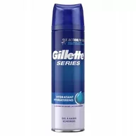 Kosmetyki do golenia - Gillette Series Hydratant nawilżający żel do golenia 200ml - miniaturka - grafika 1