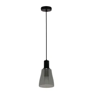 Niebanalna lampa wisząca z szarym kloszem 31-26934 z serii UDIN - Lampy sufitowe - miniaturka - grafika 1