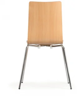 B2B Partner Drewniane krzesła KENT, wenge 125132 - Krzesła - miniaturka - grafika 4