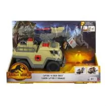 Jurassic World Jurassic World Pojazd łapiący, zabawka dla dzieci od 4 lat, GWD66 GWD66 - Figurki dla dzieci - miniaturka - grafika 1
