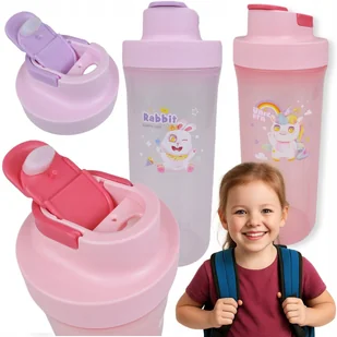 Butelka bidon na wodę dla dzieci 500ml szkolny do szkoły przedszkola 0,5L - Shakery i bidony sportowe Butelka bidon na wodę dla dzieci 500ml szkolny do szkoły przedszkola 0,5L - Shakery i bidony sportowe - miniaturka - grafika 1