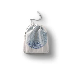 Bonamaison Torba na produkty bawełniane z nadrukiem ze sznurkiem, torba na zakupy wielokrotnego użytku, biodegradowalne torby ekologiczne, torba podróżna, saszetka, torba na zakupy, przyjazna dla - Torby podróżne - miniaturka - grafika 1