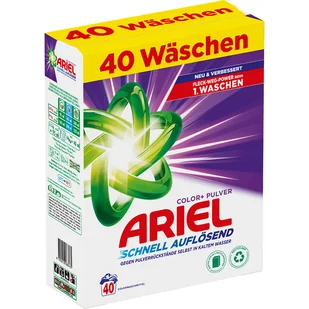 Ariel proszek Kolor 2,4 kg (40prań) - Środki do prania - miniaturka - grafika 1