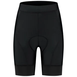 Spodenki rowerowe Rogelli Essential II z wkładką żelową, damskie, czarne - Spodnie sportowe damskie - miniaturka - grafika 1