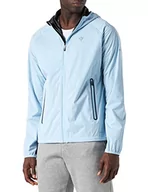 Kurtki męskie - Macron Męska kurtka przeciwdeszczowa Run Fcc Caleb Light Man Col/Nav, Columbia-Navy, XXL, Columbia - Navy, XXL - miniaturka - grafika 1