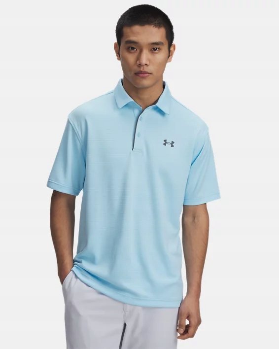 T-SHIRT MĘSKI POLO UNDER ARMOUR TECH POLO SM