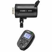 Lampy studyjne - GlareOne Vega 400 + wyzwalacz Flash RC - zestaw - miniaturka - grafika 1
