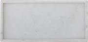 Biżuteria - akcesoria - Taca Majsa 18 x 38 cm biała marmurowa - miniaturka - grafika 1