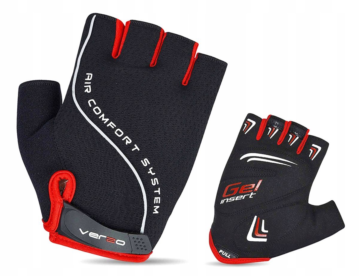 Rękawiczki Rowerowe Kolarskie Bez Palców Verso Xxl