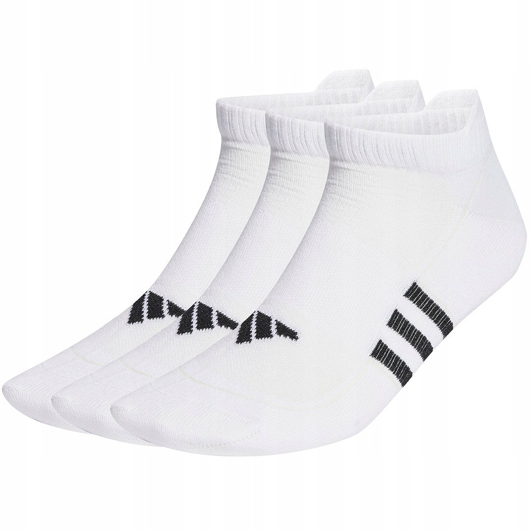 Skarpety adidas Performance Light Low Socks 3P białe HT3440 34-36