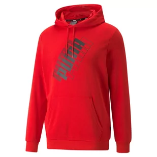 Bluza dresowa męska Puma POWER LOGO - Bluzy sportowe męskie - miniaturka - grafika 1