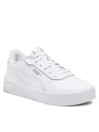 Buty dla dziewczynek - Puma Sneakersy Carina 2.0 Jr 386185 02 Biały - miniaturka - grafika 1