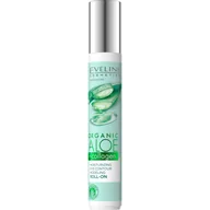 Serum do twarzy - Eveline cosmetics Eveline Cosmetics - Organic Aloe + Collagen - Moisturizing Eye Contour Modeling Roll-on - Nawilżający roll-on modelujący kontur oczu - 15 ml - miniaturka - grafika 1