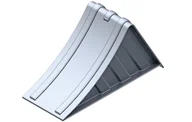 Akcesoria motoryzacyjne - Klin pod koła AL-KO H: 161mm UK36 metalowy - miniaturka - grafika 1