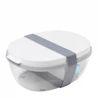 Lunch boxy - Lunch Box Plastikowy Rosti Mepal Salad Biały Wh - miniaturka - grafika 1