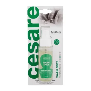 Mr&Mrs Fragrance Cesare Car Spray Perfume Warm Spicy Zapach samochodowy 50 ml - Zapachy samochodowe - miniaturka - grafika 1