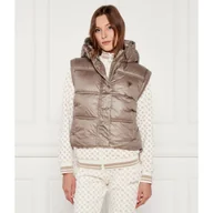 Kurtki damskie - GUESS Bezrękawnik ERNESTINE Cropped Fit - miniaturka - grafika 1