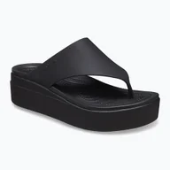 Pływanie - Japonki damskie Crocs Brooklyn black - miniaturka - grafika 1