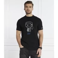 Koszulki męskie - Karl Lagerfeld T-shirt | Regular Fit - miniaturka - grafika 1