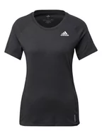 Koszulki sportowe damskie - adidas Koszulka funkcyjna w kolorze czarnym - miniaturka - grafika 1