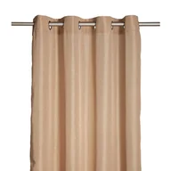 Zasłony - Zasłona Denzel 140 x 260 cm beżowa - miniaturka - grafika 1