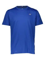 Koszulki sportowe męskie - New Balance Koszulka "Core Run" w kolorze niebieskim do biegania - miniaturka - grafika 1