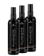 Kosmetyki do stylizacji włosów - Schwarzkopf Silhouette, bardzo mocno utrwalający lakier w atomizerze, wielopak 3x200ml - miniaturka - grafika 1